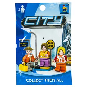 Σακουλάκι Έκπληξη με Φιγούρες Πόλης