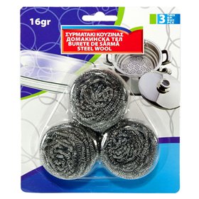 Συρματάκια Κουζίνας 16 γρ. - 3 τμχ.