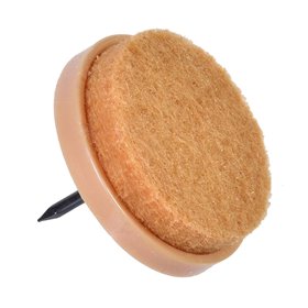 Προστατευτικά Ποδιών Επίπλων με Καρφί 2.8 εκ. - 4 τμχ.