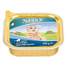 Τροφή Γάτας Πατέ Σολομό 100 g