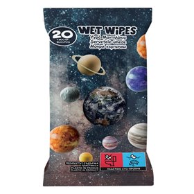 Υγρομάντηλα Ταξιδίου Διάστημα - 20 τμχ.