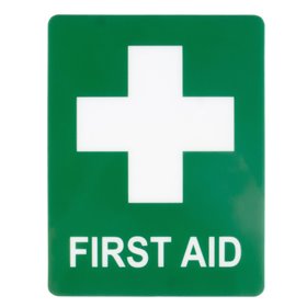 Αυτοκόλλητη Σήμανση &quot'Πρώτες Βοήθειες&quot 10x13 cm