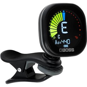 Boss Χρωματικό Κουρδιστήρι TU-05 Clip Tuner σε Μαύρο Χρώμα