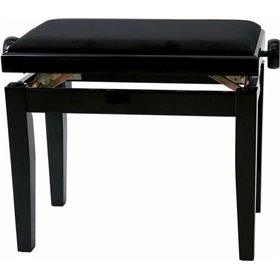 Gewa Deluxe Σκαμπό Πιάνου Ρυθμιζόμενο Black Μ52xΠ30xΥ48-57cmΚωδικός: 130.010  Gewa Deluxe Σκαμπό Πιάνου Ρυθμιζόμενο Black Μ52xΠ30xΥ48-57cmΚωδικός: 130.010