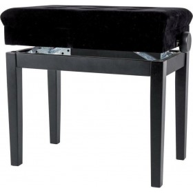 Gewa Deluxe Compartment Σκαμπό Πιάνου Ρυθμιζόμενο Black Matte Μ57xΠ35xΥ52-61cmΚωδικός: 130.500  Gewa Deluxe Compartment Σκαμπό Πιάνου Ρυθμιζόμενο Black Matte Μ57xΠ35xΥ52-61cmΚωδικός: 130.500
