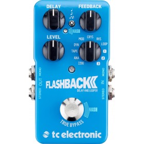 TC Electronic Πετάλι Looper Ηλεκτρικής Κιθάρας και Ηλεκτρικού Μπάσου Flashback 2 Delay TC Electronic Πετάλι Looper Ηλεκτρικής Κιθάρας και Ηλεκτρικού Μπάσου Flashback 2 Delay