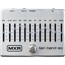 MXR Πετάλι Equalizer Ηλεκτρικής Κιθάρας και Ηλεκτρικού Μπάσου M-108S 10 Band Equalizer MXR Πετάλι Equalizer Ηλεκτρικής Κιθάρας και Ηλεκτρικού Μπάσου M-108S 10 Band Equalizer