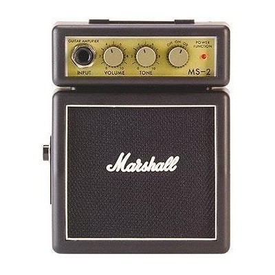 Marshall MS-2 Mini Ενισχυτής Ηλεκτρικής Κιθάρας 1 x 2" 1W Μαύρος