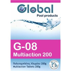 Global G08 Ταμπλέτες Χλωρίου Πολλαπλής Δράσης 10kg Global G08 Ταμπλέτες Χλωρίου Πολλαπλής Δράσης 10kg