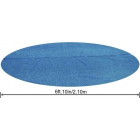 Bestway Flowclear Solar Pool Cover 244x244cmΚωδικός: 58060  Bestway Flowclear Solar Pool Cover 244x244cmΚωδικός: 58060
