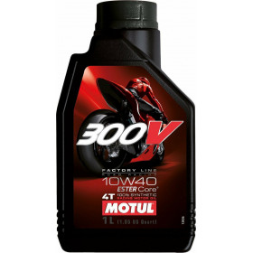Motul 300V Factory Line Road Racing Συνθετικό Λάδι Μοτοσυκλέτας για Τετράχρονους Κινητήρες 10W-40 1lt Motul 300V Factory Line Road Racing Συνθετικό Λάδι Μοτοσυκλέτας για Τετράχρονους Κινητήρες 10W-40 1lt