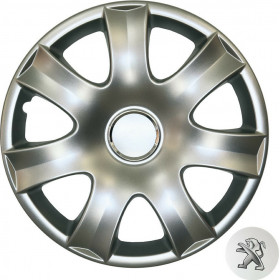 "Croatia Cover Σετ Τάσια Αυτοκινήτου Peugeot 207 4τμχ 15"" ΑσημίΚωδικός: CC.326/PE1502 "