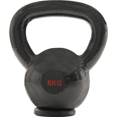 AMILA Kettlebell Cast Iron Rubber Base 8Kg