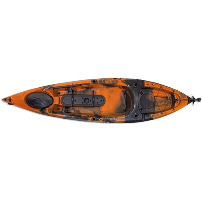 Kayak Dace Pro Angler 10ft (πορτοκαλί/μαύρο)