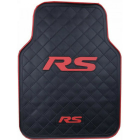 GlobalExpress Σετ Πατάκια Universal 5τμχ από Λάστιχο Μαύρο/ΚόκκινοΚωδικός: 32451