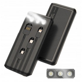 Powerbank 10000mah - 4 in 1 - XZB0817 - 188171 Powerbank 10000mah - 4 in 1 - XZB0817 - 188171