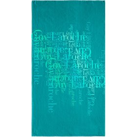 Guy Laroche Πετσέτα Θαλάσσης Velour Printed 180x90cm Petrol Guy Laroche Πετσέτα Θαλάσσης Velour Printed 180x90cm Petrol