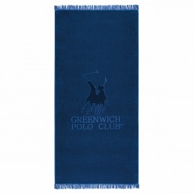 Greenwich Polo Club Πετσέτα Θαλάσσης σε Μπλε χρώμα 190x90cm
