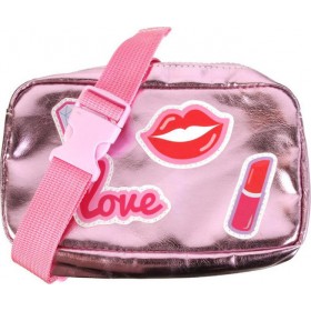 The Home Deco Factory Παιδικό Τσαντάκι Μέσης Love ΡοζΚωδικός: VO1428 