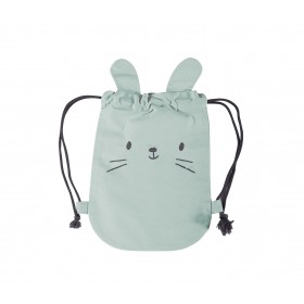 Nef-Nef Παιδική Τσάντα Πουγκί Hello World Πράσινη