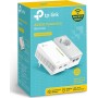 TP-LINK TL-WPA4226KIT v4 Powerline Διπλό για Ασύρματη Σύνδεση Wi‑Fi 4 με Passthrough Πρίζα και 2 Θύρες Ethernet