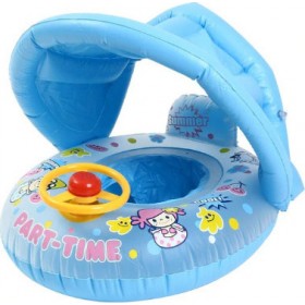 Φουσκωτό Παιδικό Βαρκάκι για Παιδιά Μέχρι 3 Ετών Μπλε 021291