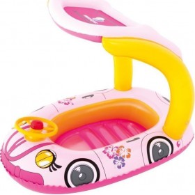 Bestway Παιδική Φουσκωτή Βάρκα 34103 Car Pool Raft για 1 Άτομο Ροζ Bestway Παιδική Φουσκωτή Βάρκα 34103 Car Pool Raft για 1 Άτομο Ροζ
