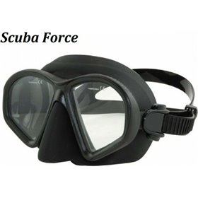 Scuba Force Μάσκα Θαλάσσης Σιλικόνης Drop σε Μαύρο χρώμαΚωδικός: 61121 