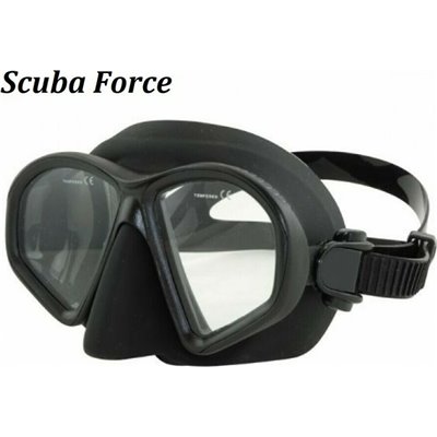 Scuba Force Μάσκα Θαλάσσης Σιλικόνης Drop σε Μαύρο χρώμαΚωδικός: 61121 