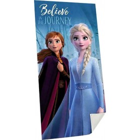 Παιδική Πετσέτα Θαλάσσης Microfiber Frozen 140x70cm σε Γαλάζιο χρώμα