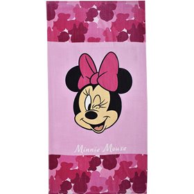 Stamion Minnie Mouse Παιδική Πετσέτα Θαλάσσης 70x140cm σε Φούξια χρώμα