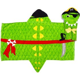 Stephen Joseph Alligator Παιδικό Πόντσο Θαλάσσης σε Πράσινο χρώμα Stephen Joseph Alligator Παιδικό Πόντσο Θαλάσσης σε Πράσινο χρώμα