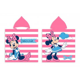 Dimcol Minnie Παιδικό Πόντσο Θαλάσσης 43 50x100cm σε Ροζ χρώμα Dimcol Minnie Παιδικό Πόντσο Θαλάσσης 43 50x100cm σε Ροζ χρώμα