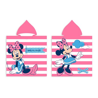 Dimcol Minnie Παιδικό Πόντσο Θαλάσσης 43 50x100cm σε Ροζ χρώμα