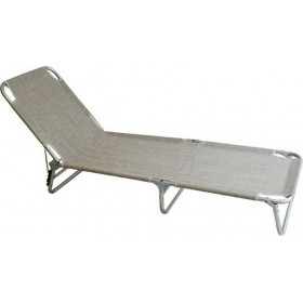 Ankor Ξαπλώστρα Παραλίας Αλουμινίου Μπεζ-ΓκριΚωδικός: 805396 