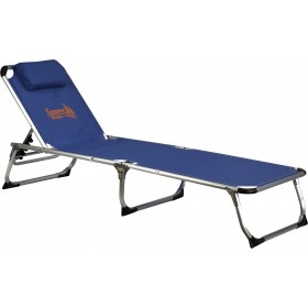 TnS Πτυσσόμενη Ξαπλώστρα Αλουμινίου ΜπλεΚωδικός: TH-CH-200-DB  TnS Πτυσσόμενη Ξαπλώστρα Αλουμινίου ΜπλεΚωδικός: TH-CH-200-DB