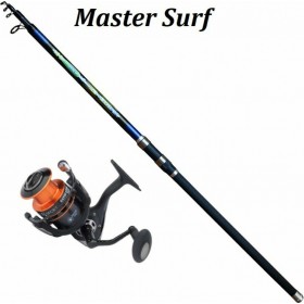 Sim Engineering Set Master Surf Carbon Καλάμι Ψαρέματος για Surf Casting με Μηχανισμό 4m Sim Engineering Set Master Surf Carbon Καλάμι Ψαρέματος για Surf Casting με Μηχανισμό 4m