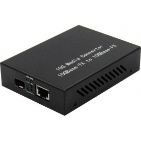 Powertech Media Converter 10GBase-TX σε 10GBase-FX