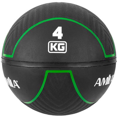 Μπάλα AMILA Medicine Ball HQ Rubber 4Kg