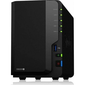 Synology DiskStation DS220+ NAS Tower με 2 θέσεις για HDD/SSD και 2 θύρες Ethernet