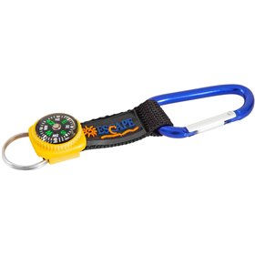 Πυξίδα μπρελόκ σε ορειβατικό γάντζο Πυξίδα μπρελόκ σε ορειβατικό γάντζο