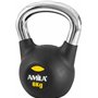 AMILA Kettlebell Rubber Cover Cr Handle 6Kg