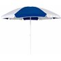 Ομπρέλα Παραλίας 2m 180gsm 8 Ακτίνες 4mm Μπλε/Λευκή