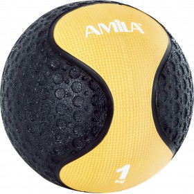 Μπάλα AMILA Medicine Ball Rubber 1Kg Μπάλα AMILA Medicine Ball Rubber 1Kg
