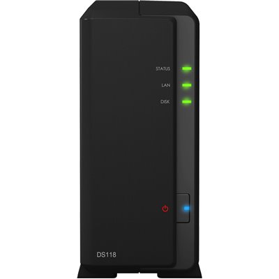 Synology DiskStation DS118 NAS Tower για ένα HDD/SSD