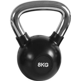 Kettlebell Rubber Cover Cr Handle 8Kg