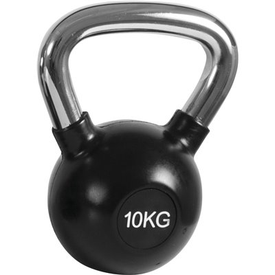 Kettlebell Rubber Cover Cr Handle 10Kg