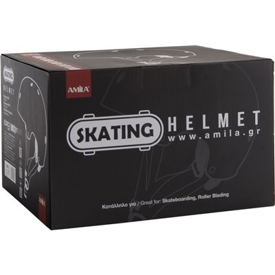 Skateboard Plastic AMILA 22" BlackFire