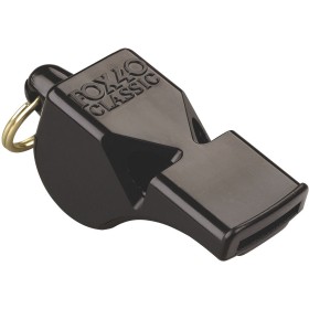 Σφυρίχτρα FOX40 Classic Safety Μαύρη με Κορδόνι Σφυρίχτρα FOX40 Classic Safety Μαύρη με Κορδόνι