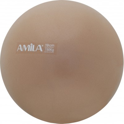 Μπάλα Γυμναστικής AMILA Pilates Ball 19cm Χρυσή